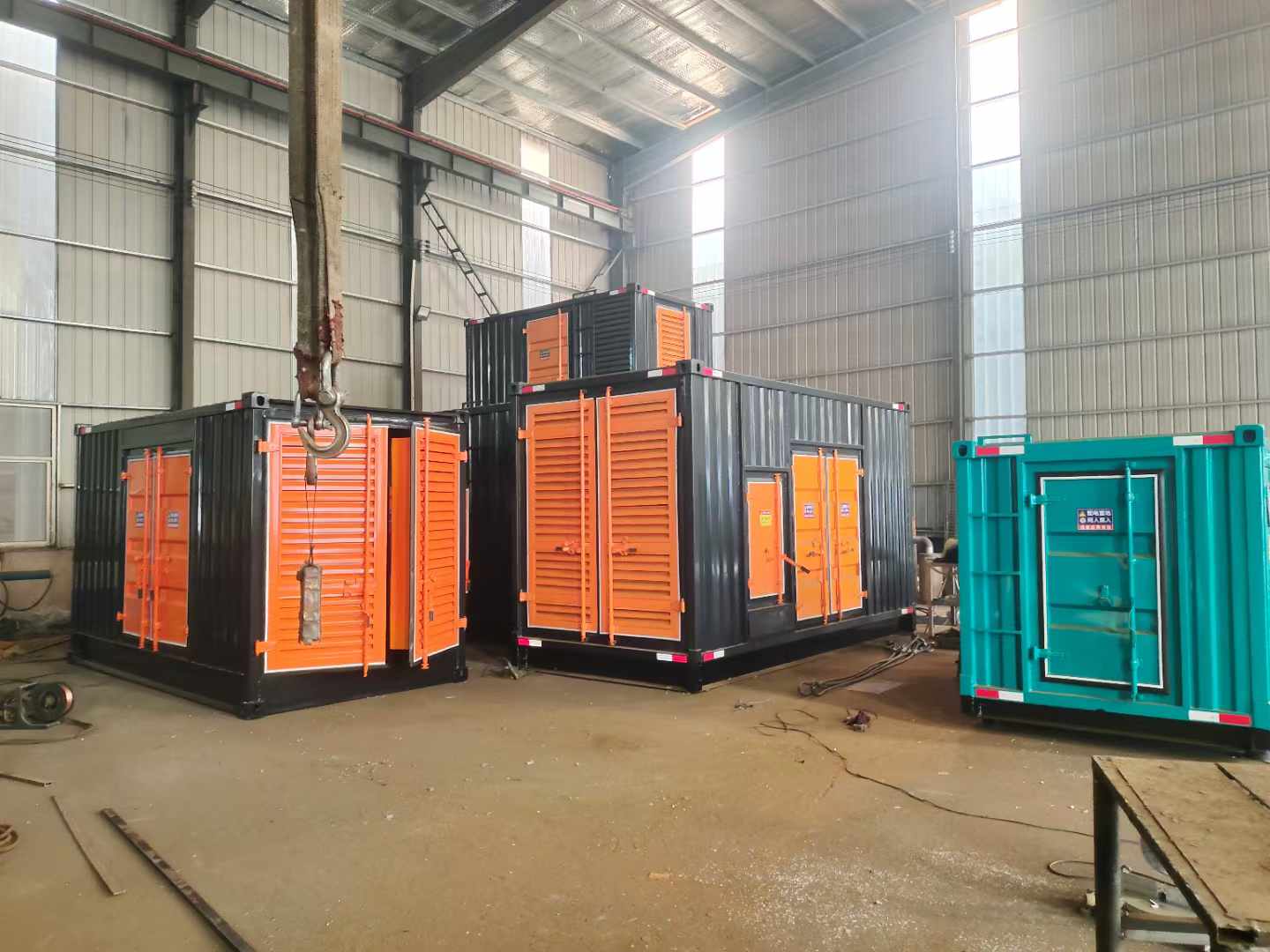 博兴500kw柴油发电机组可以带动多少功率设备？